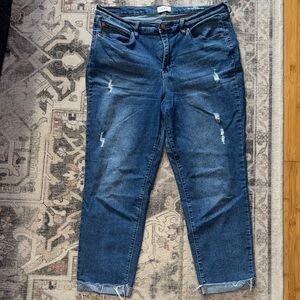 Nicole Miller SOHO High-Rise Skinny Crop